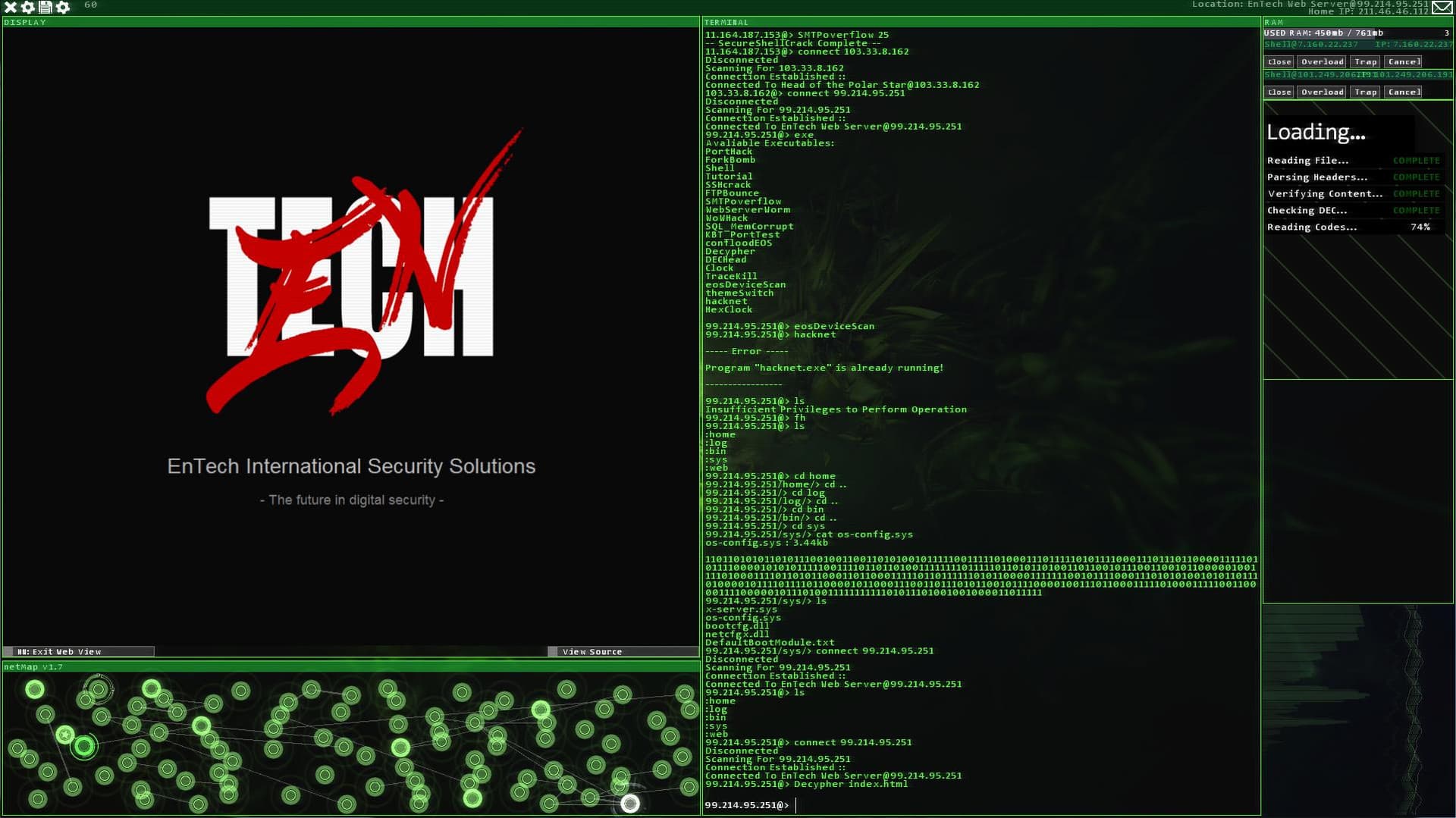 Hacknet Steam Key GLOBAL aperçu 2