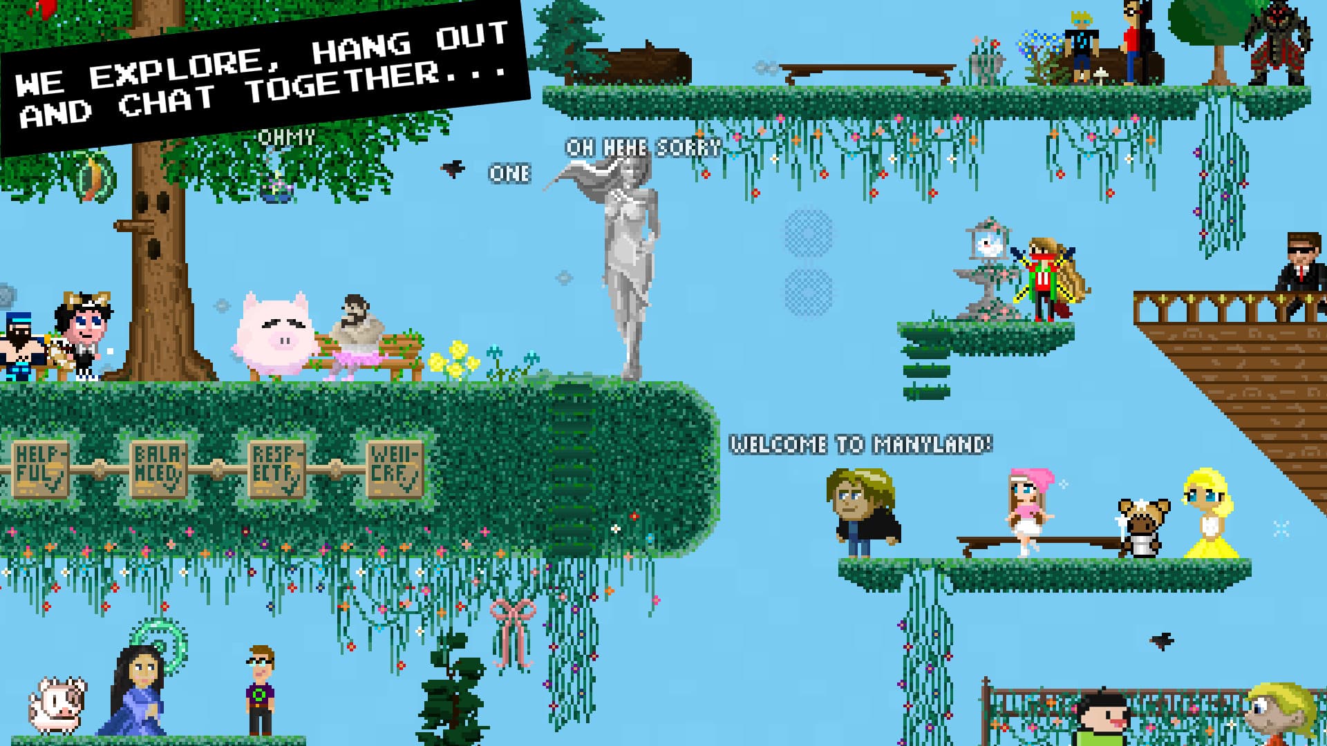 Manyland Steam Key GLOBAL aperçu 2