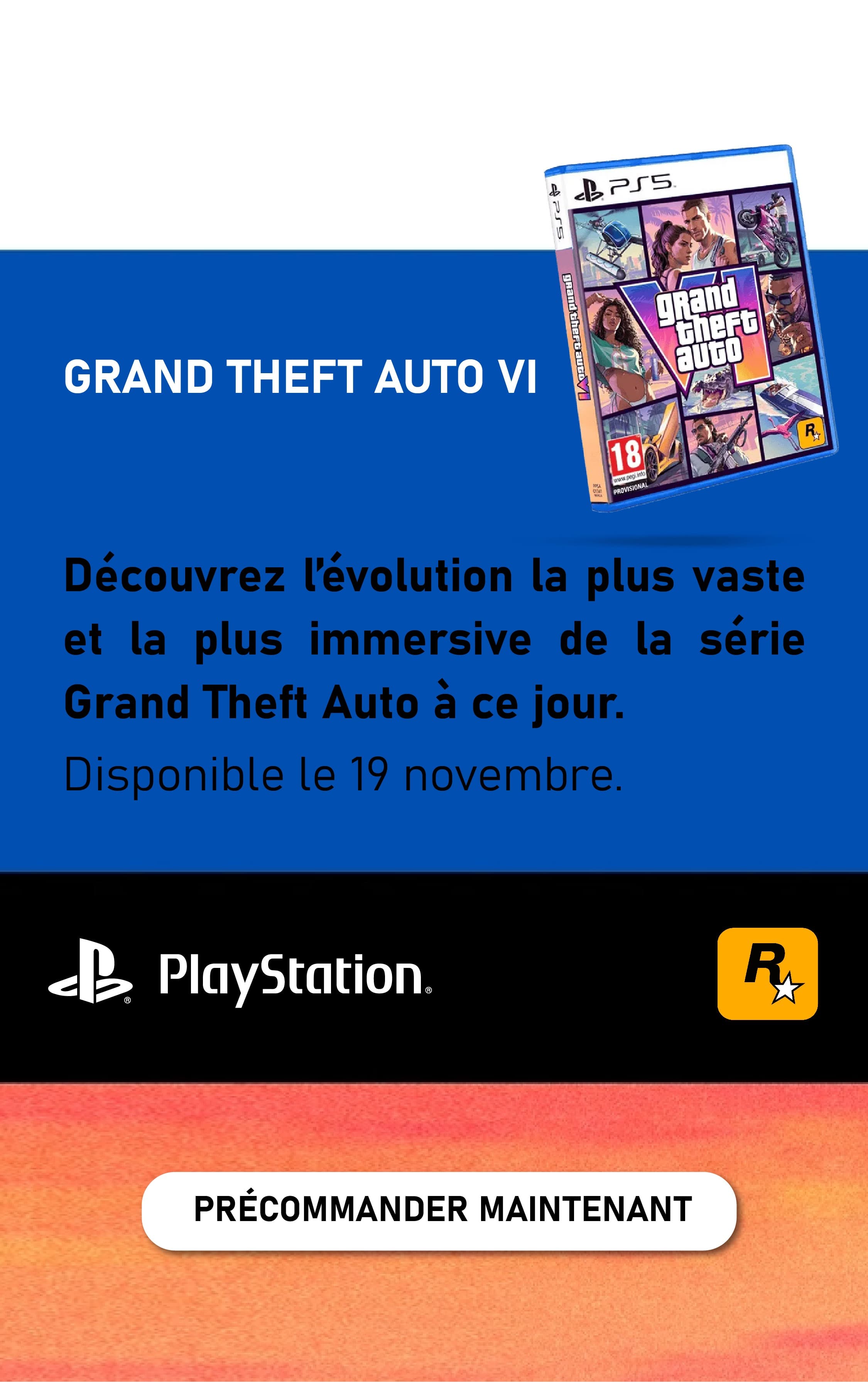 Précommande GTA VI